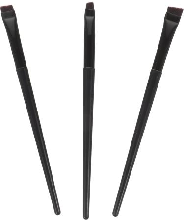 Baluue 12 Pcs Female Black Oblique Eyeliner Brush Ultra Thin Eyeliner Brush - Buy Online on SooperMarket.com
