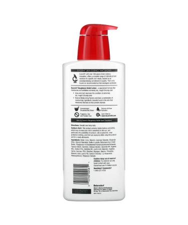Eucerin Roughness Relief Lotion - Fragrance Free, 16.9 fl oz (500 ml) | Soothes & Smooths Dry Skin - Buy Online on SooperMarket.com