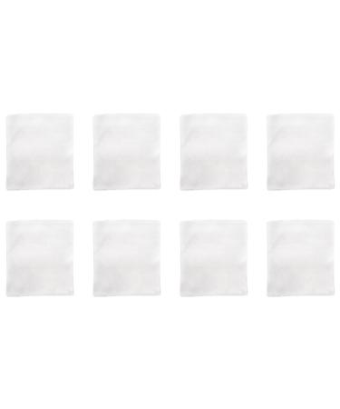Beavorty 200pcs Makeup Remover Pads Nail Polish Remover Pads Facial Pads Facial Cleaning Pads Face Pads Face Cleaning Pad Pads for Nail Polish Remover Cotton Makeup Pad Cleansing White
