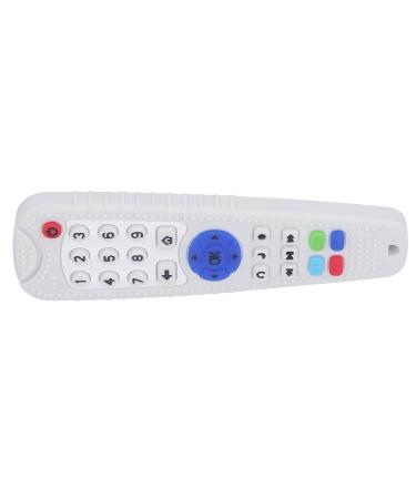 Buy Baby Teether Simulation Remote Control Soft Silicone Teething Toy - Safe & Durable | Beige White | International Shipping - Buy Online on SooperMarket.com