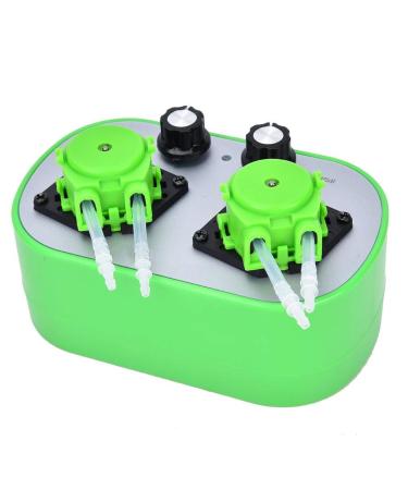 G628-2 hose pump Small self-absorbing pump with a 12V Vicinely current motor and 100-240 V power supply for the aquarium laboratory ((G628-2-1) EU plug)