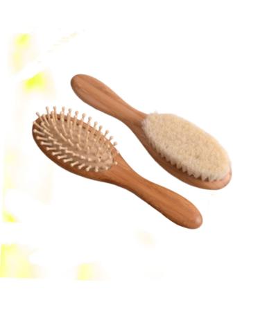 KALLORY Bath Accessories Set: Hair Massager, Wooden Comb, Scalp Massager, Baby Bath Scrubber & Brush - Haircare & Massage Kit for Babies and Adults - Buy Online on SooperMarket.com