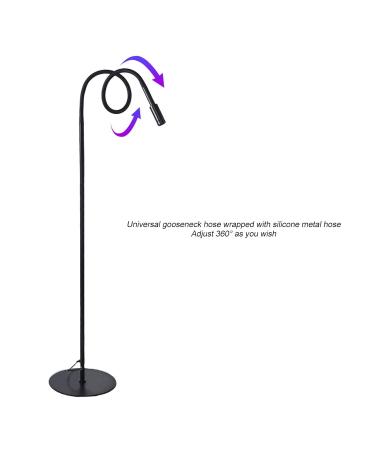 Eyelash Extension Lamp with Foot Pedal Control | Curing Glue Optimizer | Aluminum 100-240V US Plug | Enhance Longevity & Efficiency - Buy Online on SooperMarket.com