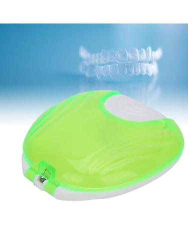 Orthodontic Storage Case - Portable Waterproof Denture Box for Adults | Green Color - Shop Now! - Buy Online on SooperMarket.com