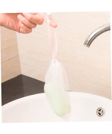NOLITOY Soap Mesh Pouch - Exfoliating Soap Saver Bag for Handmade Soap & Bath | Bubble Net Bath Flower - Japan Cleansing Accessory - Buy Online on SooperMarket.com