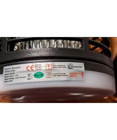 15W UV Mosquito Trap - Electric Insect Catcher with LED & Remote Control | Effective Indoor & Eaves Fly Trap - Buy Online on SooperMarket.com