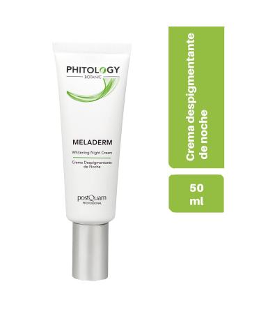 Phitology Meladerm Whitening Night Cream 50ml - Brightening & Skin Tone Evening Treatment | Fast International Shipping - Buy Online on SooperMarket.com