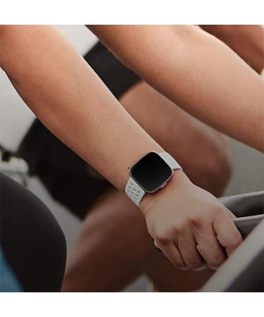 Breathable Orange Sport Bands for Fitbit Versa 2/Versa/Versa Lite - Women Men Replacement Wristbands - Buy Online on SooperMarket.com
