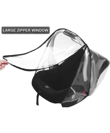 Cysocool Universal Baby Car Seat Rain Cover - Waterproof Weather Shield with Zipper Access for Maxi-Cosi Car Seats - Buy Online on SooperMarket.com