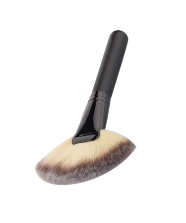 1Pc Large Fan Makeup Brush - Versatile Brush for Contour Concealer Blush and Eyeshadow | International Shipping - Buy Online on SooperMarket.com