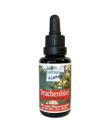 Health & Living Doc Nature s Dragon Blood Sangre de Drago 30 ml pure plant drops with 90% OPC without alcohol gluten -free lactose -free vegan