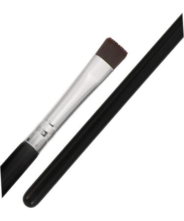 BELLIFFY 6pcs Flat Eyebrow Brush Eye Tool Brush Eyeliner Concealer Brush Makeup Tool Black Artificial Fiber - Buy Online on SooperMarket.com