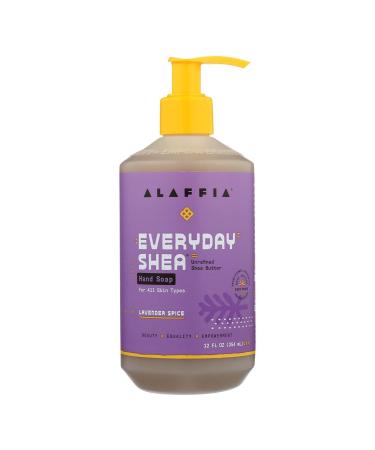 Alaffia EveryDay Shea Hand Soap, Lavender Spice 12 fl oz