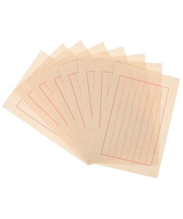 STOBOK 50 Sheets Rice Paper Chinese Calligraphy Practice Paper Xuan Paper Calligraphy Paper Art Paper As Shown 29x19cm