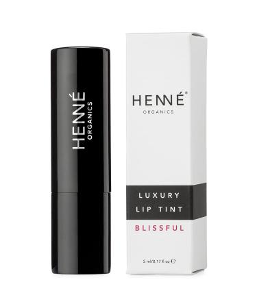 Henn Organics Luxury Lip Tint - Blissful (Raspberry) | Moisturizing Sheer Natural Color - Buy Online on SooperMarket.com