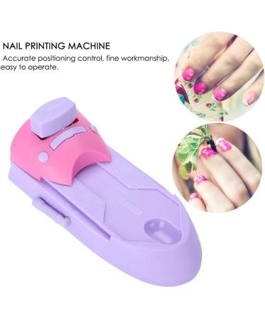 Nail Art Stamping Professional Nail Art DIY Pattern Portable Printing Machine Stamper Nail Printer Manicure Tools - Buy Online on SooperMarket.com