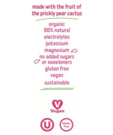 True Nopal Organic Cactus Water with Prickly Pear & Pineapple 16.9 Fl Oz (12 Pack) - Buy Online on SooperMarket.com