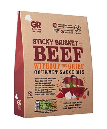 Gordon Rhodes Brisket of Beef Gourmet Sauce Mix Gluten Free - Chilli Wizards