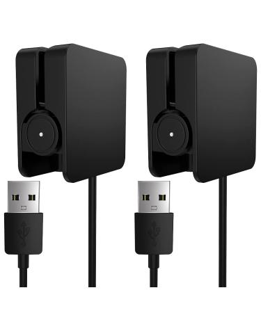 TUSITA [2-Pack] Charger Compatible with Halo Band Activity Tracker(NOT for Halo View) - USB Charging Cable Clip 3.3ft /100cm - Fitness Tracker Accessories
