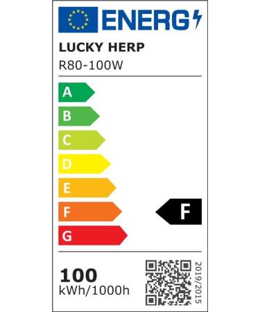 Buy Lucky Herp Reptiles Heat Lamp 100W - UV UVA Light for Turtles Chickens Dogs & Amphibians | 2-Pack Upgrade for Terrariums - Buy Online on SooperMarket.com