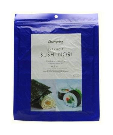 Clearspring | Sushi Nori - Toasted | 3 x 17g