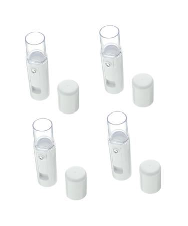 MUSISALY 4pcs Handheld Facial Sprayer Mini Face Mister Facial Water Sprayer Facial Mister White