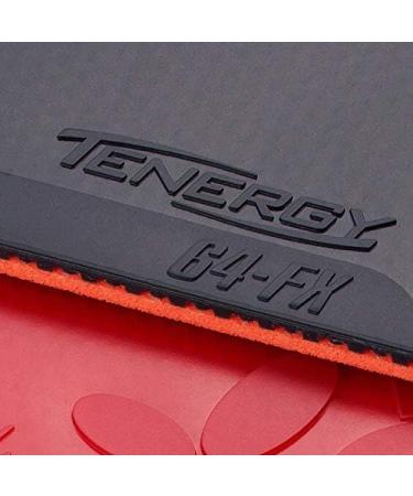 Butterfly Tenergy 64 FX Table Tennis Rubber | Professional Inverted Rubber | 1.7mm, 1.9mm, or 2.1mm | Red or Black - 2.1mm Black - Buy Online on SooperMarket.com