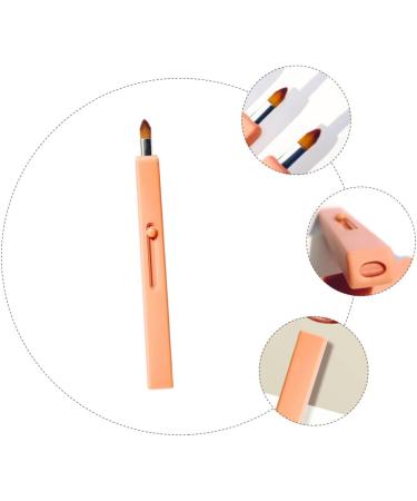 HAPINARY 1pc Retractable Lip Brush Makeup Brush Eye Shadow Portable Lip Scrubber Cosmetics Brush Tool Lipstick Cosmetic Tool Lip Liner Brush Travel Telescopic Plastic - Buy Online on SooperMarket.com