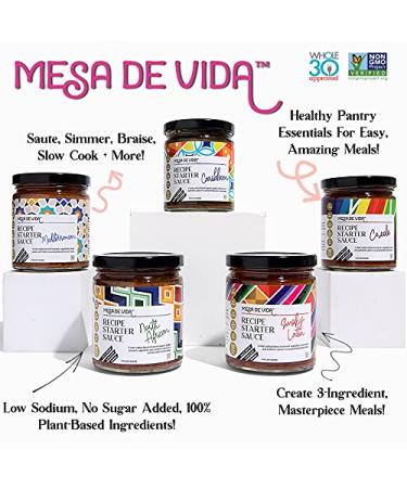 Smoky Latin Cooking Sauce & Seasoning Sauce | Whole30 Approved Gourmet Recipe Starter Blend - Vegan  Vegetarian  Plant-Based  & Paleo â 9 oz Jar - Buy Online on SooperMarket.com