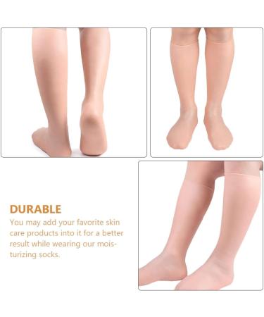 minkissy 2 Pairs Exfoliating Moisturizing Socks Dress Shoes for Women Heels Women s Socks Moisturising Heel Socks Girl High Heels Girl Heels Foot Care Socks Foot Lotion Women's Socks Sebs - Buy Online on SooperMarket.com
