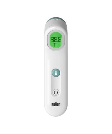 Braun Forehead Thermometer -  Digital Thermometer with Professional Accuracy and Color Coded Temperature Guidance - Thermometer for Adults, Babies, Toddlers and Kids
