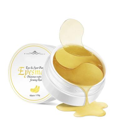 Puffy Eyes Treatment: 30 Pairs Gold Eye Masks for Dark Circles, Anti-Aging, and Firming - Reduce Fine Lines and Refresh Skin - Buy Online on SooperMarket.com