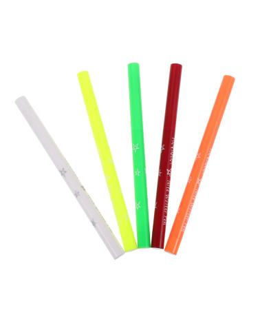 HAPINARY 5pcs Halloween Paint Pen Glow Eyeliner Pencil Eyeliner Fluorescence Make up Highlighter Plastic
