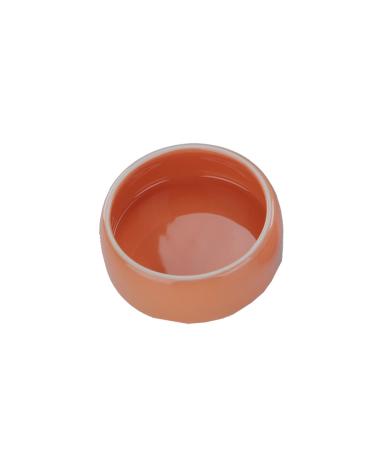 Nobby Ceramic Feeding Trough 250 ml Orange 250 ml Orange