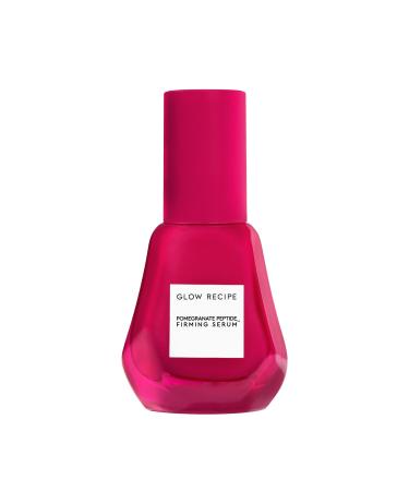 Glow Recipe Pomegranate Copper Peptides Face Serum - Face Firming Peptide Serum for Women & Men with Polypeptides + Hyaluronic Acid - Hydrating & Plumping Facial Serum for Smoothing Fine Lines (30ml)