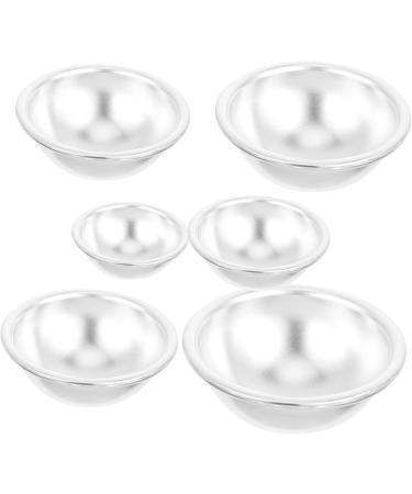 Cabilock Hemisphere Cake Pan 24 Pcs DIY Baking Mold DIY Chocolate Molds Dessert Making Mold Fine Bath Ball Aluminum Alloy - Buy Online on SooperMarket.com