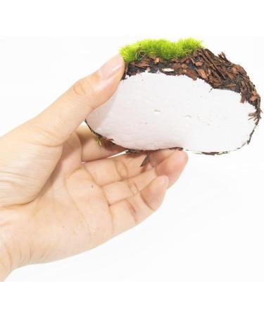 12Pcs Artificial Rock Moss Balls - Garden Decor & Floral Arrangements DIY - Buy Online on SooperMarket.com