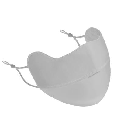 Geteawily UV Face Masque Breathable Ice Silk Face Shield Reusable 3D Sun Shield Face for Women Face for Fishing Hiking Cycling Eye Protection grey