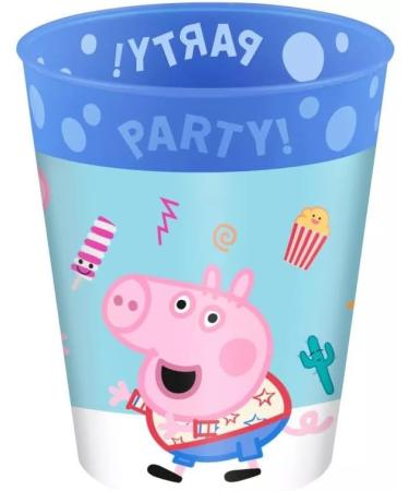Palleon Peppa Cups for Children - Set of 4 BPA-Free Drinking Cups (250ml) | International Shipping Available - Buy Online on SooperMarket.com