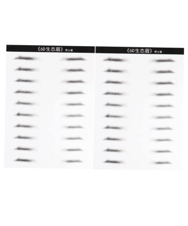 Baluue 2 Pairs Makeup Tools Gel Stick Brow Soap Pencil Eye Brow Pencil 21x15cm Black