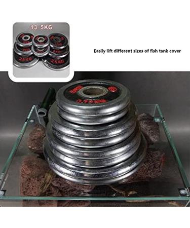 LEILIN 4Pcs Stainless Steel Tank Glass Cover Clips - Prevent Fish Jumping, Keep Warm in Winter - 5mm - Buy Online on SooperMarket.com