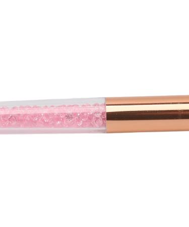 5pcs Glitter Crystal Lip & Eye Shadow Brush Set - Soft Portable Brushes for Lip Smudge & Under Eye Concealer Makeup - Travel Essentials - Buy Online on SooperMarket.com