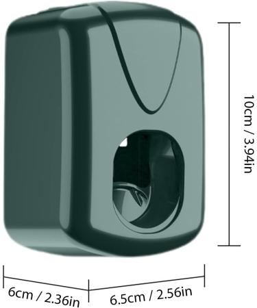 Toothpaste Squeezer Dispenser | Automatic Toothpaste Dispenser Organizer | Detachable Cleaning Squeeze Tool for Business Trip Dormitory Home Travel Green - Buy Online on SooperMarket.com