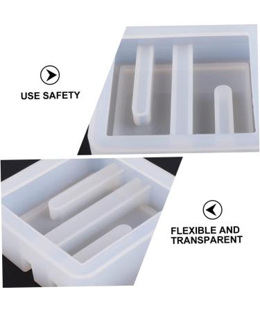 STOBOK 3pcs Pen Holder Mold Phone Stand Resin Mold Pencil Holder Resin Mold White Manual Blush - Buy Online on SooperMarket.com