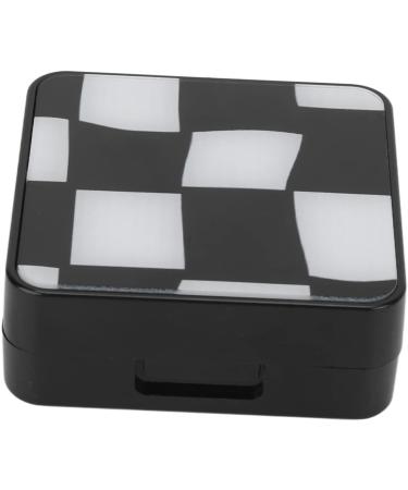 Portable Mini Contact Lens Box | Color Contact Storage Container for Travel & Office (Black & White) - Shop Now! - Buy Online on SooperMarket.com