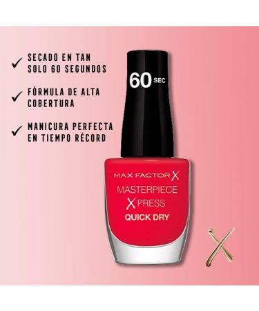 Max Factor Masterpiece X Press Nail Polish 8 ml She'S Reddy 310 1 count Masterpiece Xpress She'S Reddy - Buy Online on SooperMarket.com