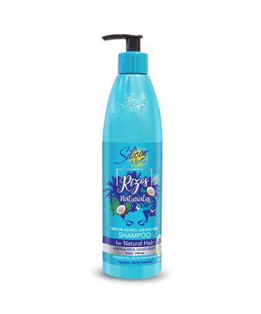 Silicon Mix SULFATE FREE SHAMPOO FOR NATURAL HAIR | RIZOS NATURALES |FOR CURLY AND AFRO HAIR | 16 OZ |