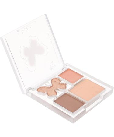Baluue 3pcs Eyeshadow Palettes Pink Plastic Eye Makeup Plate Eye Shadow Palette Eye Shadow 6.50X6.50X1.00CMx3pcs Multix3pcs - Buy Online on SooperMarket.com