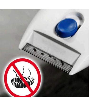AIJIANG Flea Treatment Comb for Dogs Electric Dog Flea Comb Pet Flea Zapper Comb Fleas Removal Tool - Buy Online on SooperMarket.com