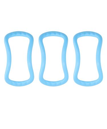 Vgeby yoga rings 3 pieces of yoga massage training rings toning exercises fitness circles for stretching back and legs Daily care for pregnant women